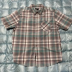 NWOT Mens Marmot Short Sleeve Button Up Shirt Sz XL. Retails $69